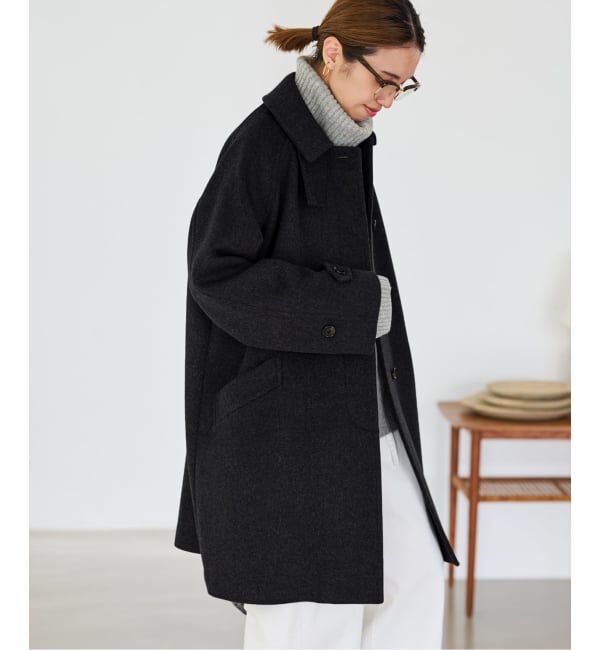 ≪追加≫ラムウールMIXシャルムバルカラーコート 3（FRAMeWORK
