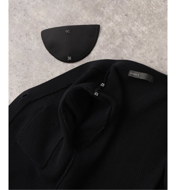 NOBLE「メッシュニットカーディガン」|カーディガン|