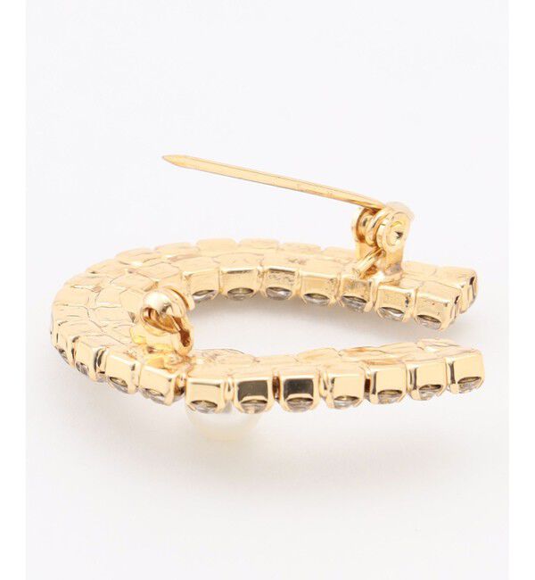 組曲「【2026年干支/開運コレクション】ホースシュービジュー ブローチ」|ブローチ・コサージュ|