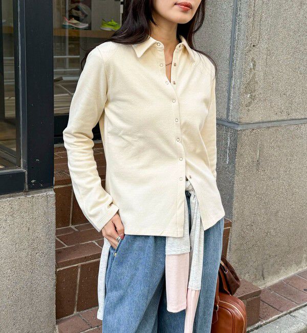 fredy emue「ブークレーフレアスリーブカーディガン」|カーディガン|