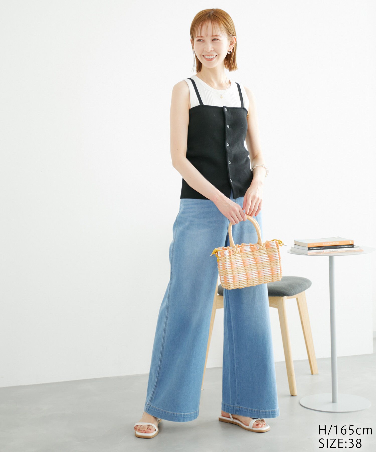 Rope&rsquo;Picnic「着丈が選べるタンクトップ」|タンクトップ|