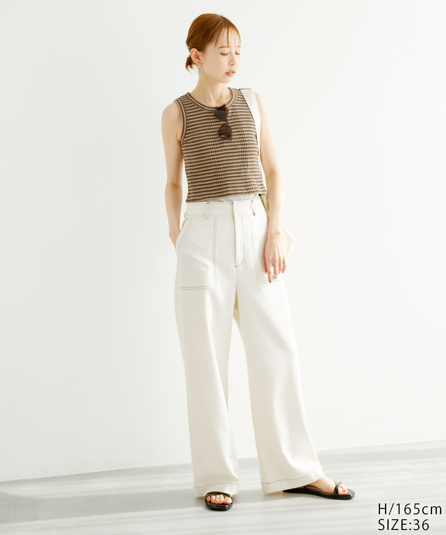 Rope&rsquo;Picnic「着丈が選べるタンクトップ」|タンクトップ|