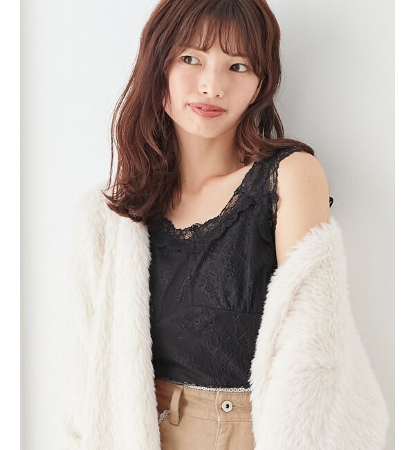 MAJESTICLEGON「レースクロスタンク」|タンクトップ|