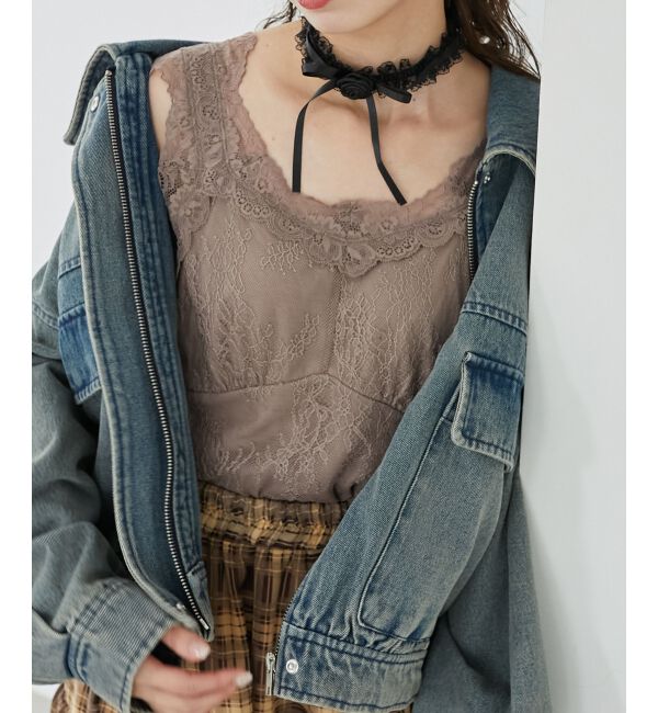 MAJESTICLEGON「レースクロスタンク」|タンクトップ|