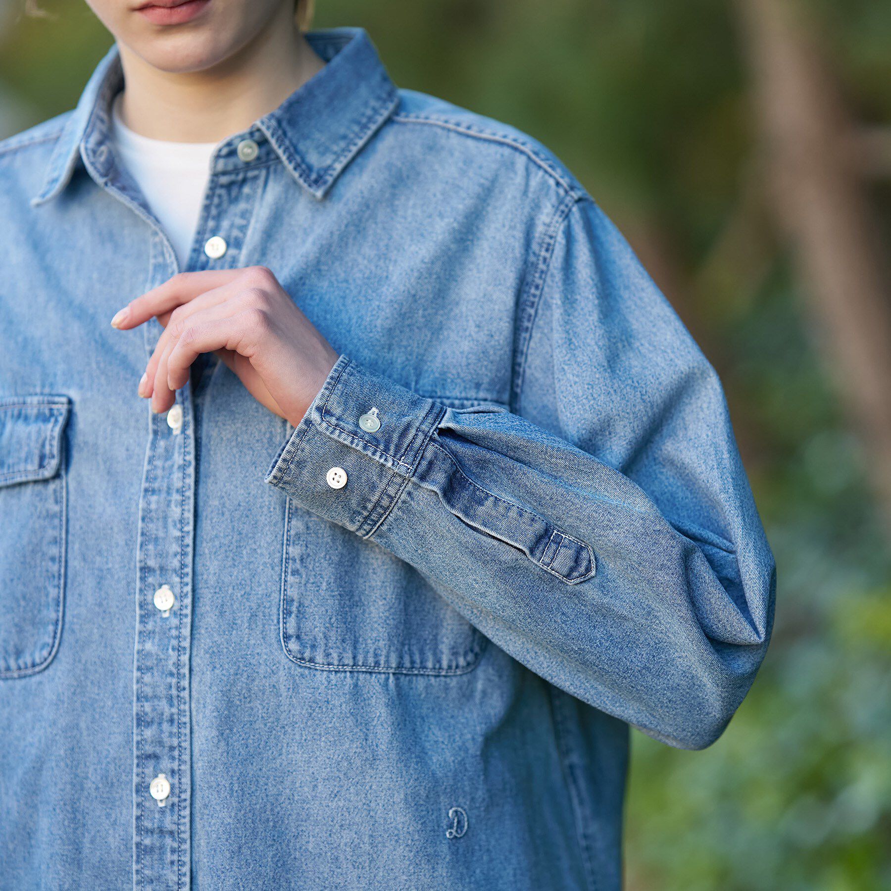 DRESSTERIOR「ライトオンスデニムシャツ」|シャツ・ブラウス|