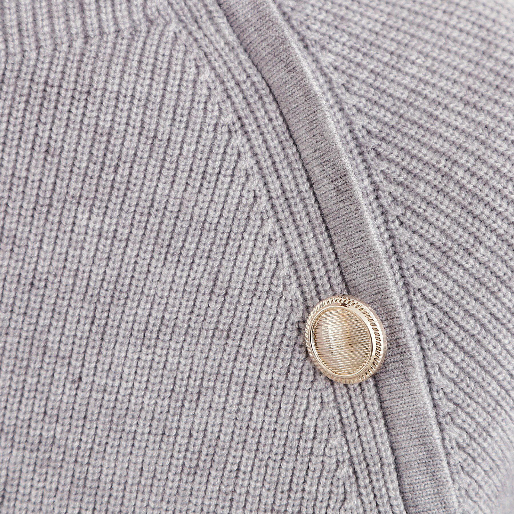 grove「ラグランスリーブ肩釦ニット」|ニット・セーター|