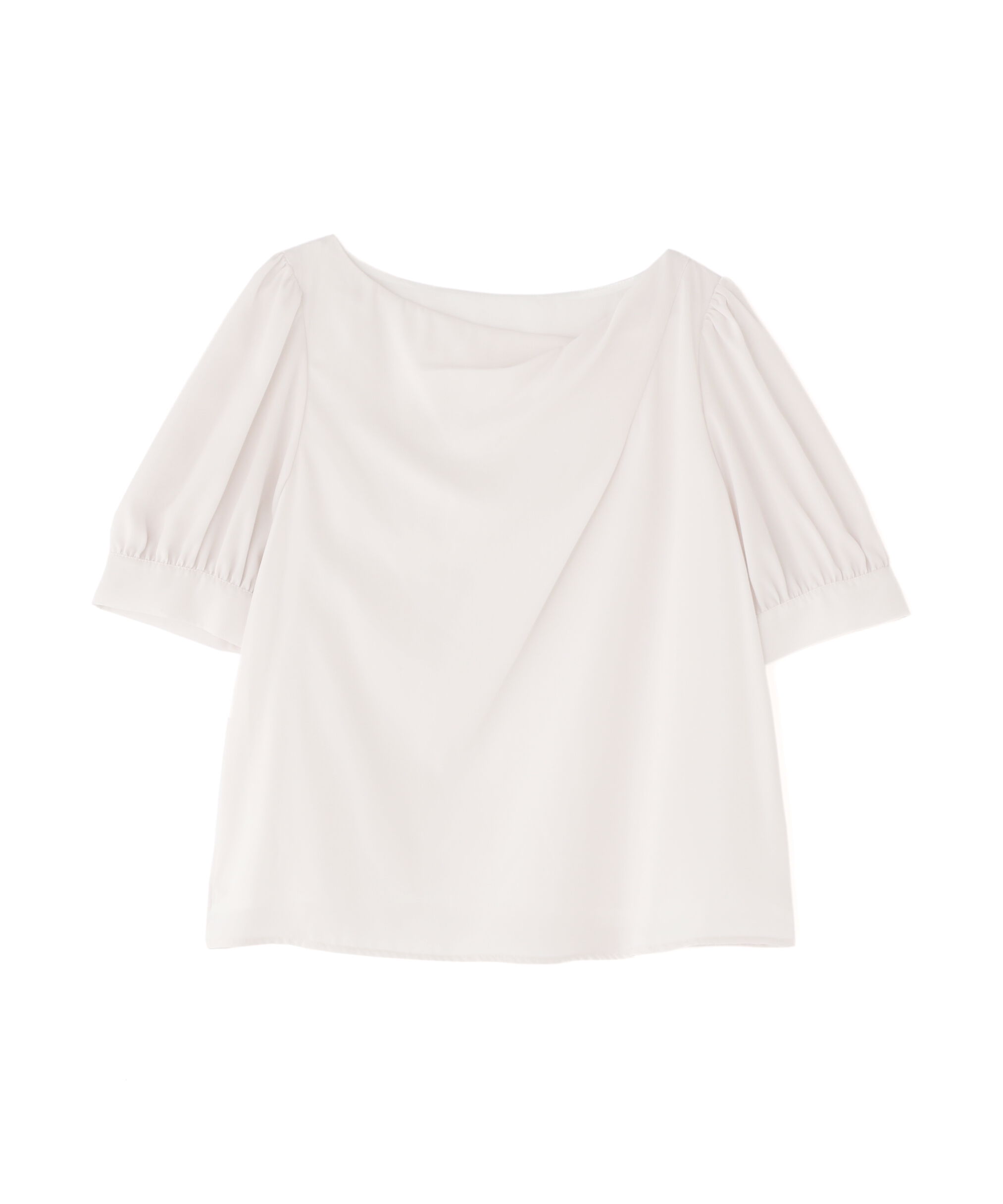 PROPORTION BODY DRESSING「デコルテニュアンスパフブラウス」|シャツ・ブラウス|