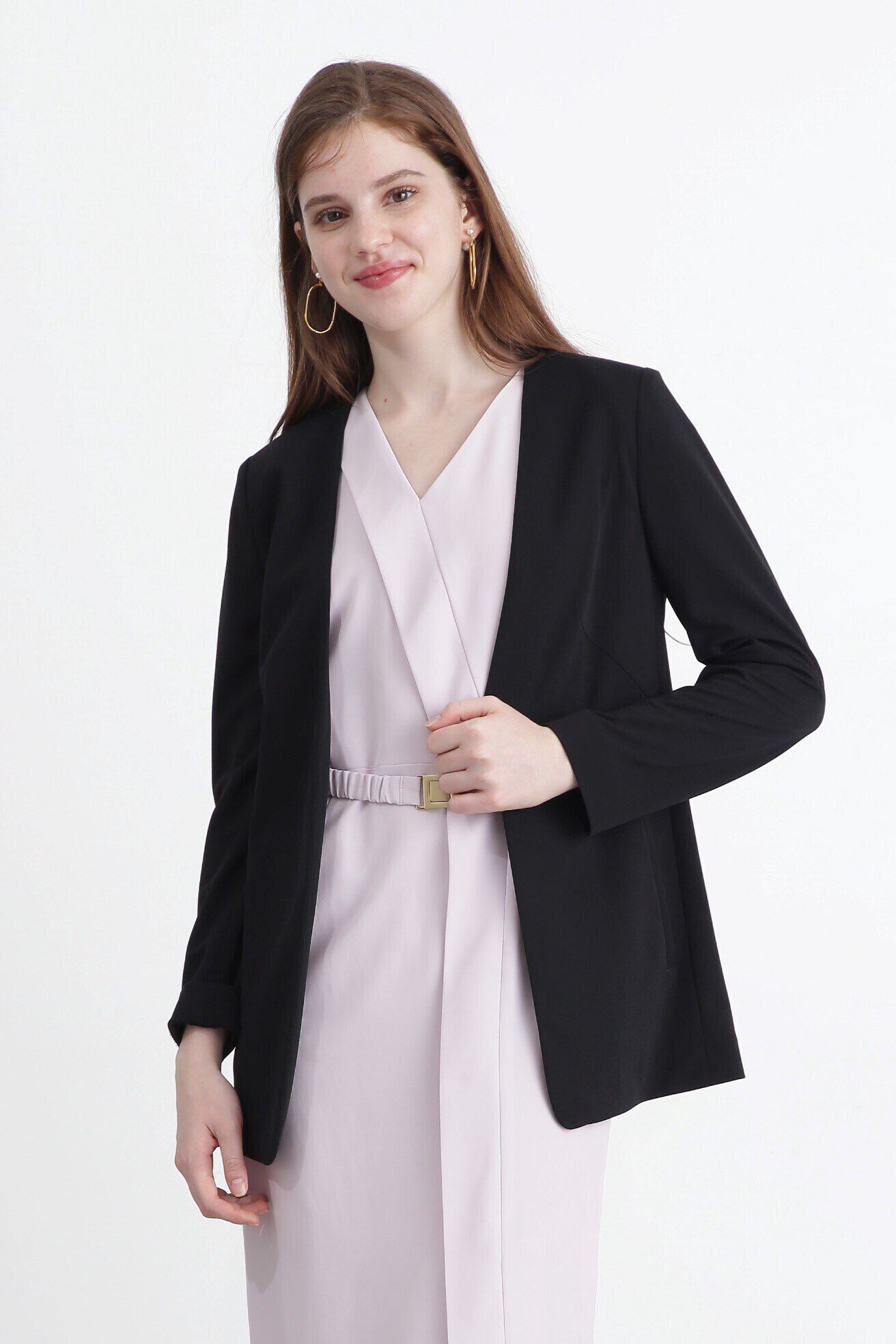 ジャージノーカラージャケット｜ルミネのファッション通販アイルミネ<i