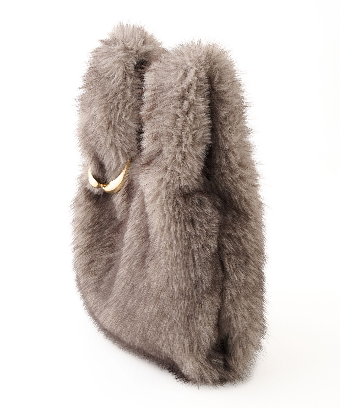 COCO DEAL「アクセサリー付きファーバッグ」|ハンドバッグ|