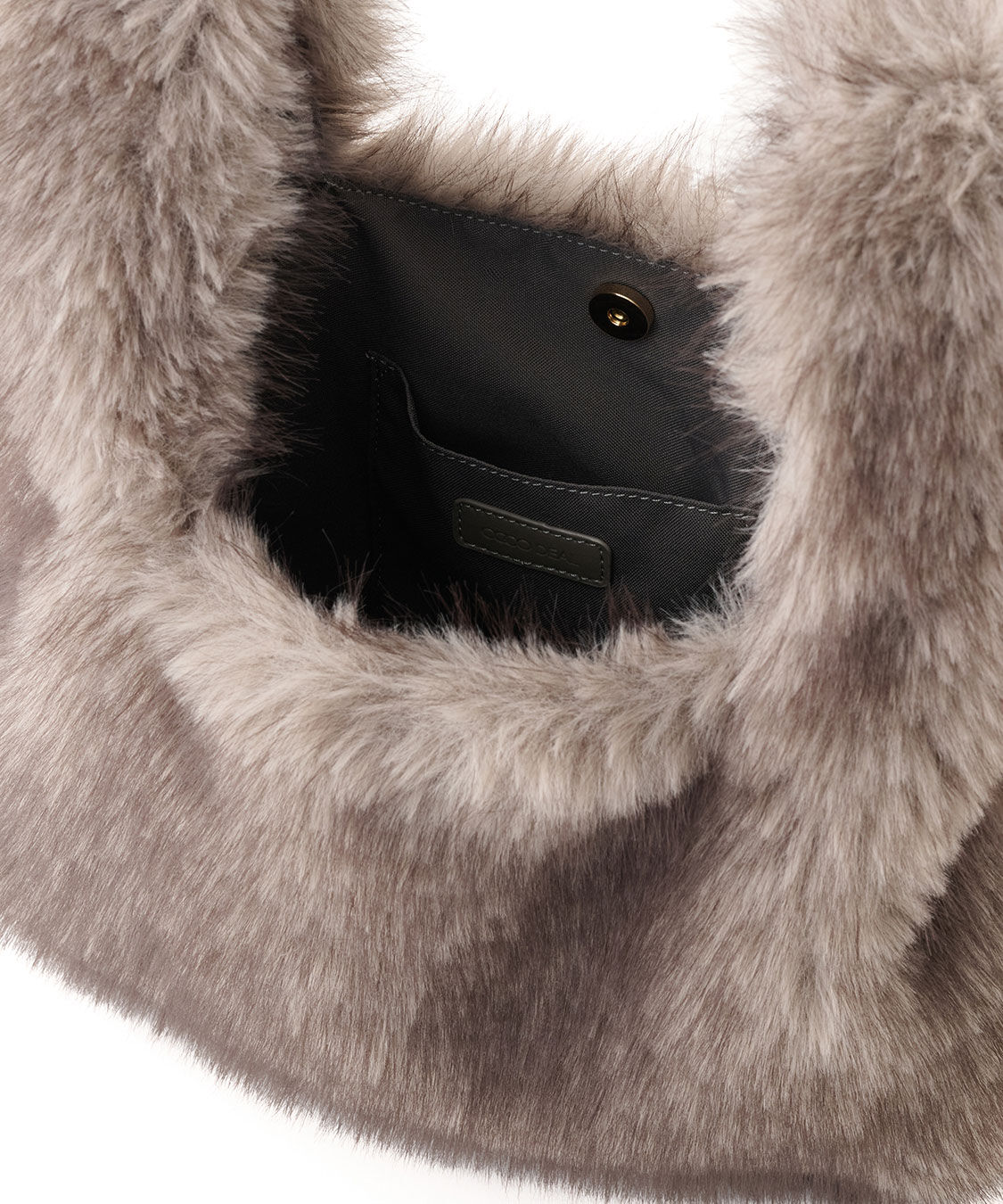 COCO DEAL「アクセサリー付きファーバッグ」|ハンドバッグ|