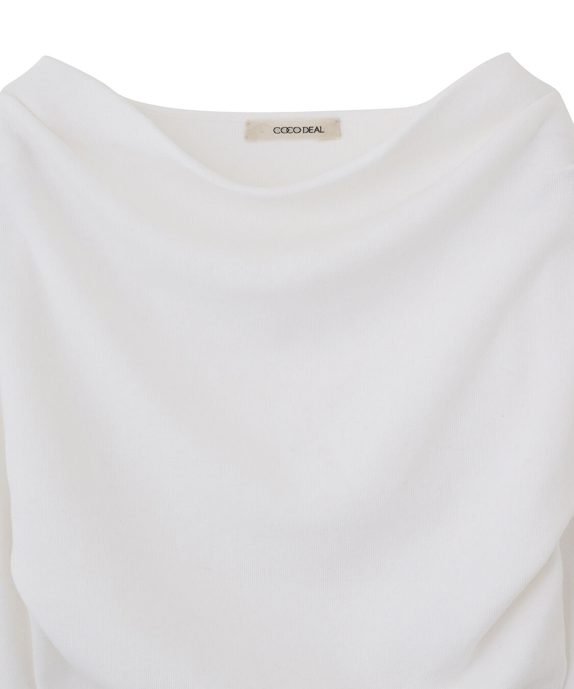 COCO DEAL「ドレープオフショルニット」|ニット・セーター|