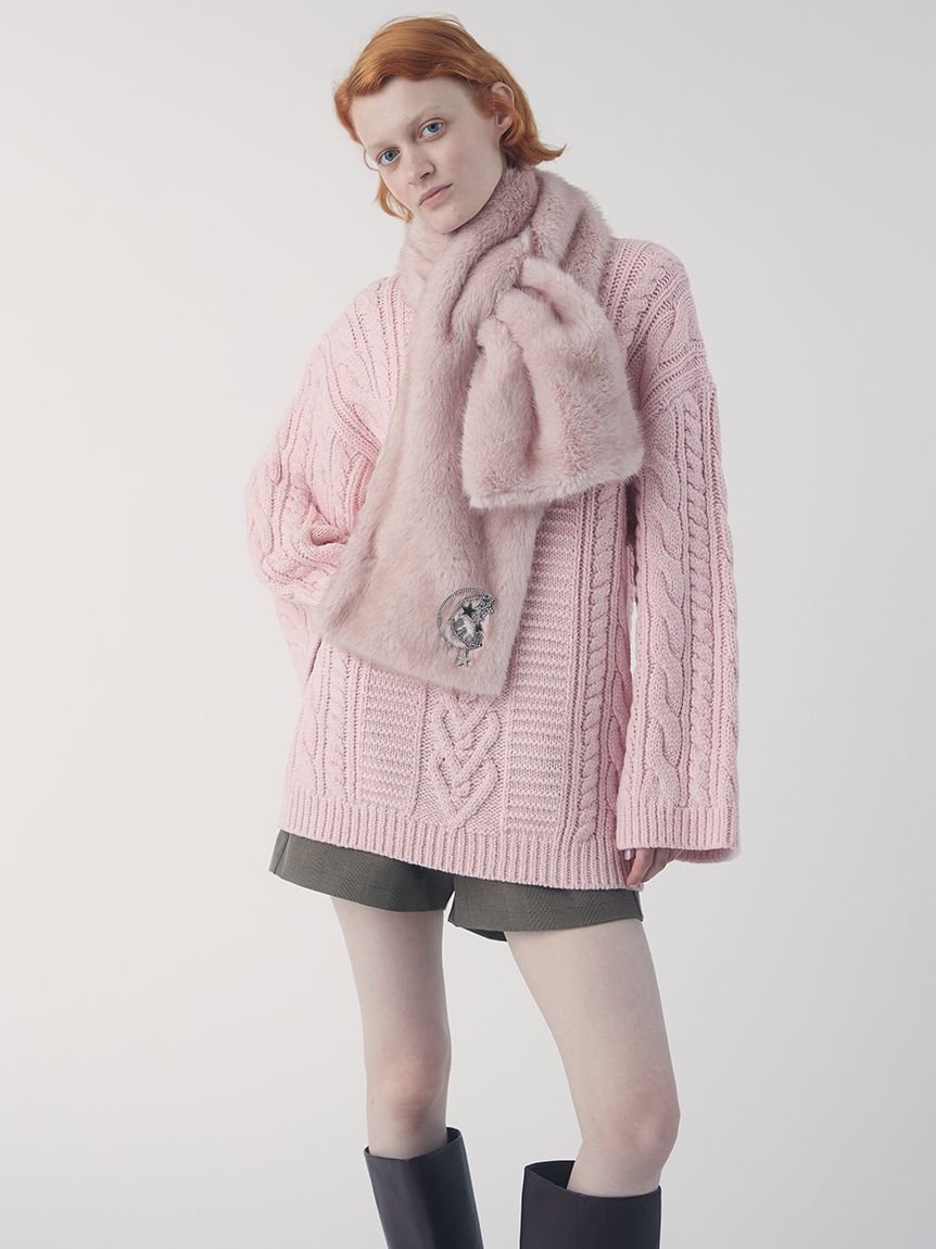 FURFUR「エコファーティペット」|マフラー|