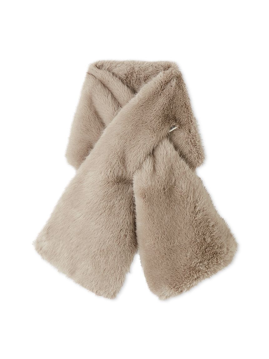 FURFUR「エコファーティペット」|マフラー|GRY