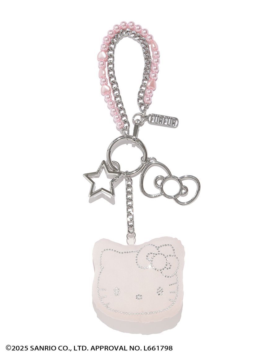 FURFUR「HELLO KITTYクリスタルチャーム」|キーケース|PNK