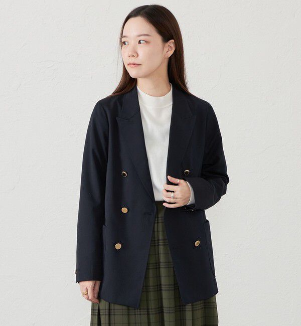 MACKINTOSH PHILOSOPHY「GREY LABEL ダブルブレストブレザー」|その他|ネイビー