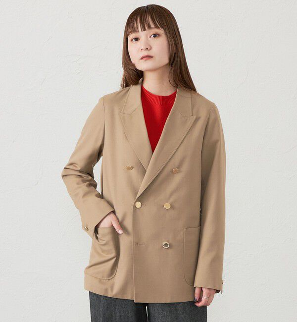 MACKINTOSH PHILOSOPHY「GREY LABEL ダブルブレストブレザー」|その他|ベージュ
