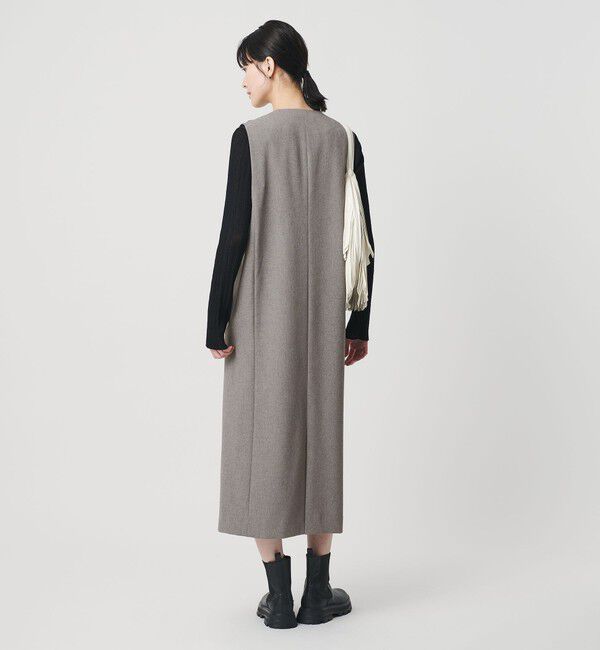 BEAUTY&YOUTH UNITED ARROWS「ポリエステルブレンド ジレ&ジャンパースカート 2WAY」|ワンピース|