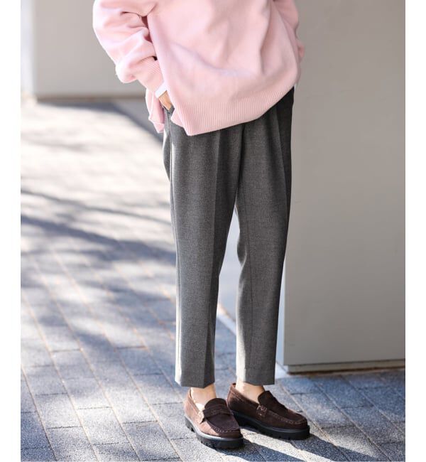 FRAMeWORK「≪追加≫T/R両面起毛パンツ 4」|スラックス|