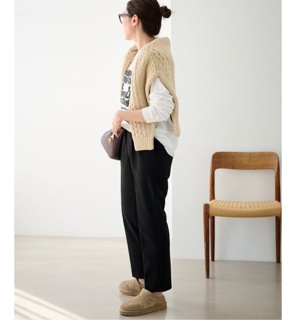 FRAMeWORK「≪追加≫T/R両面起毛パンツ 4」|スラックス|