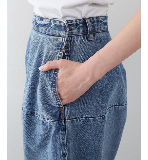  「バレルデニムパンツ」|デニム|