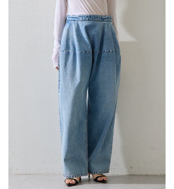  「バレルデニムパンツ」|デニム|