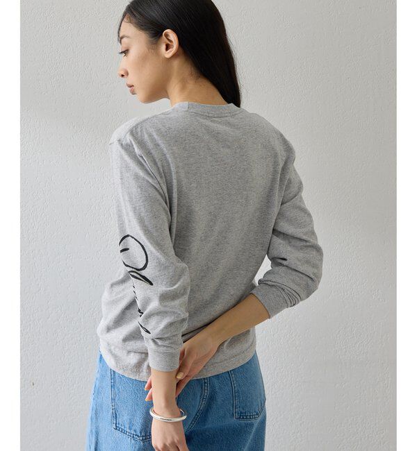  「スリーブロゴロングTシャツ」|Tシャツ・カットソー|