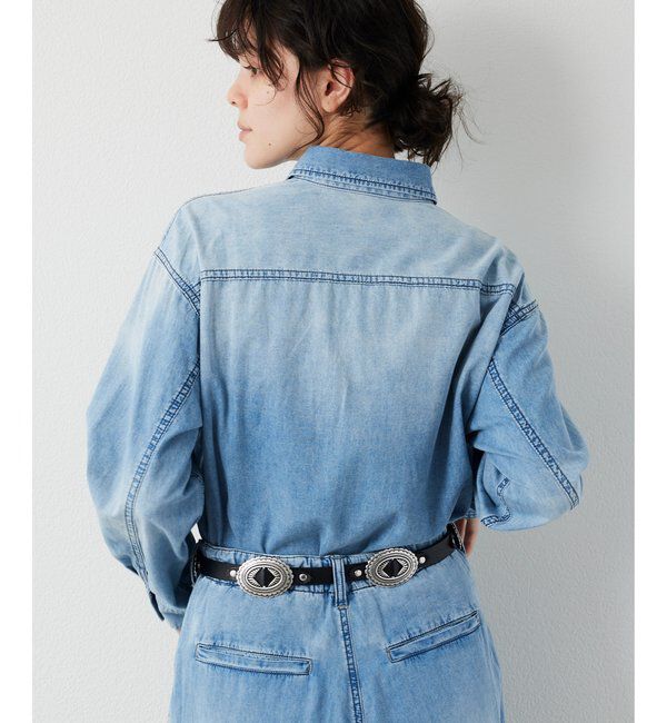  「ライトオンスデニムシャツ」|シャツ・ブラウス|