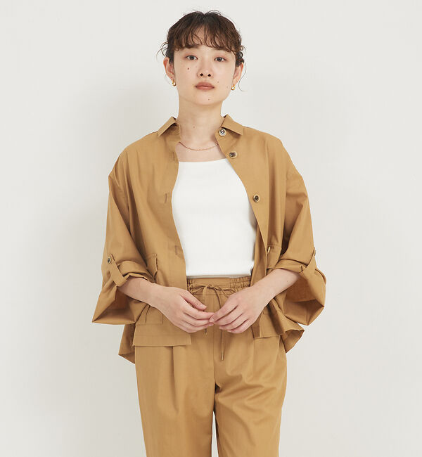 ダンプシャツブルゾン（qualite）｜ルミネのファッション通販