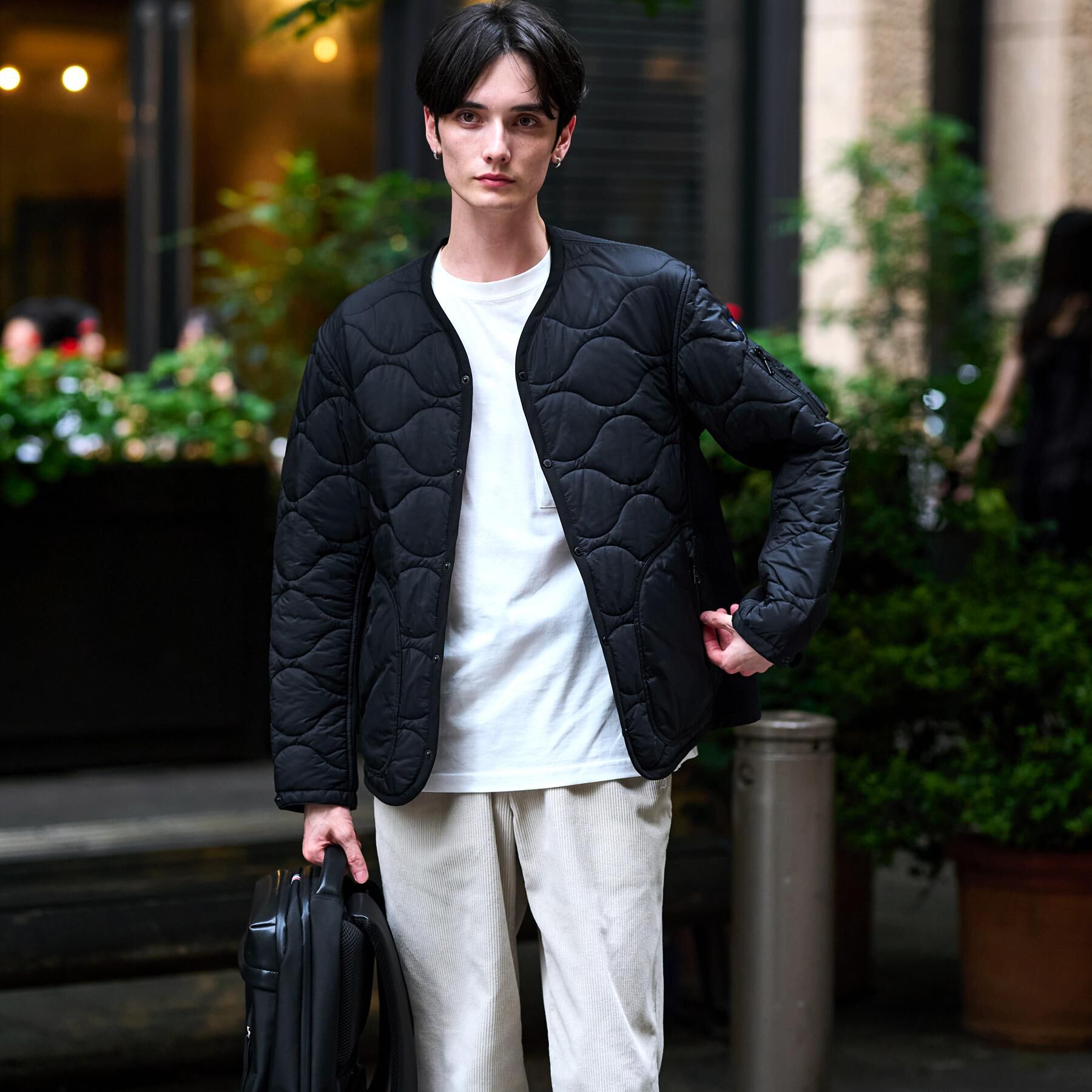 DRESSTERIOR「キルティング ライナージャケット」|ダウン|