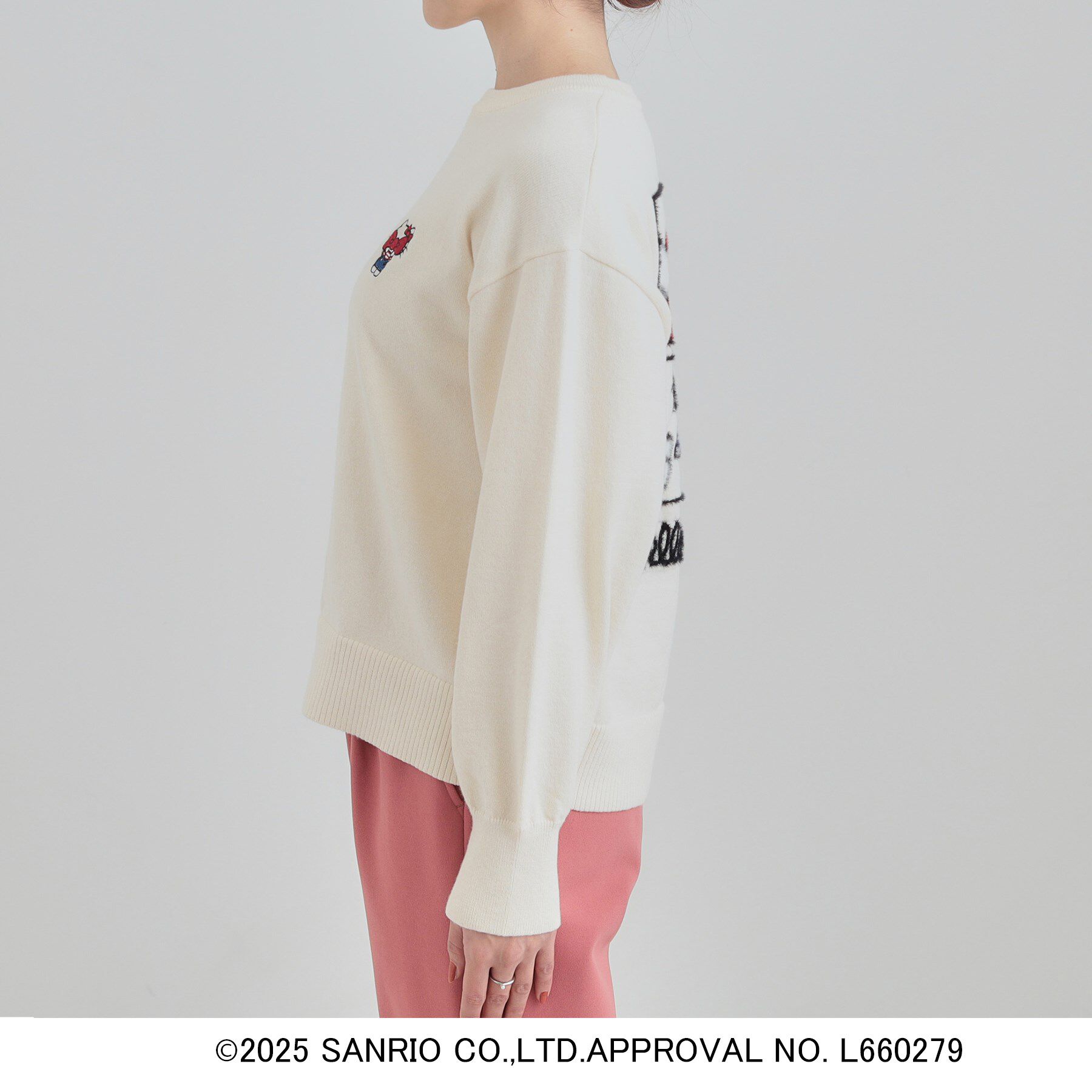 SHOO･LA･RUE「【HELLO KITTY コラボ】スウェットライクニット」|ニット・セーター|