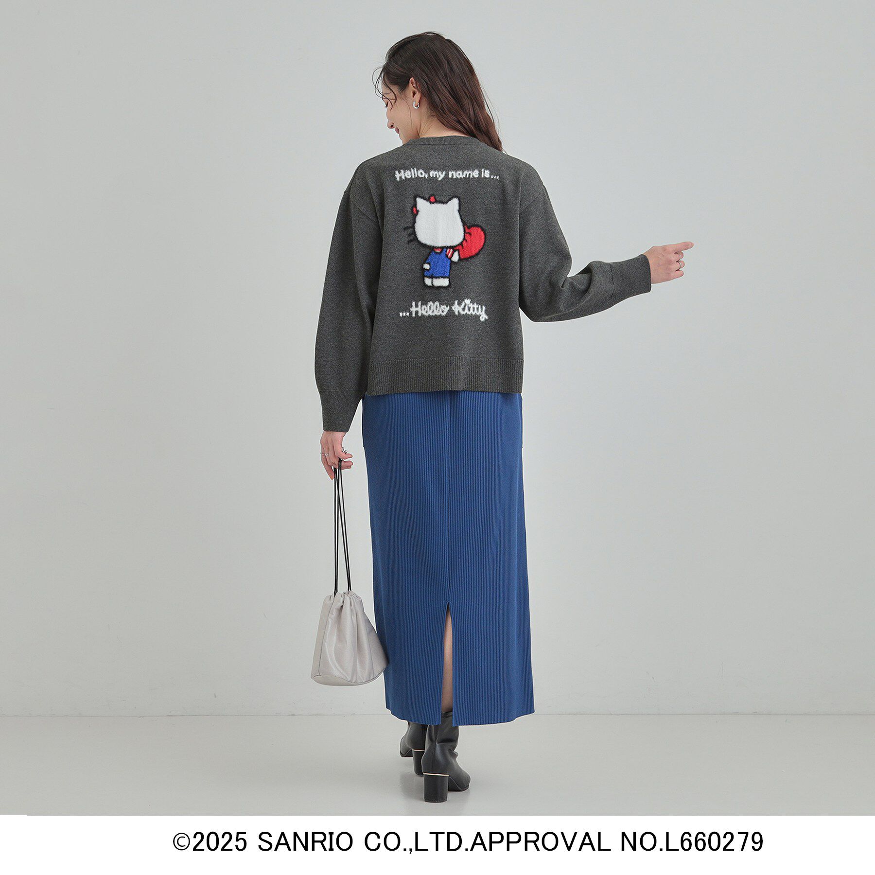 SHOO･LA･RUE「【HELLO KITTY コラボ】スウェットライクニット」|ニット・セーター|