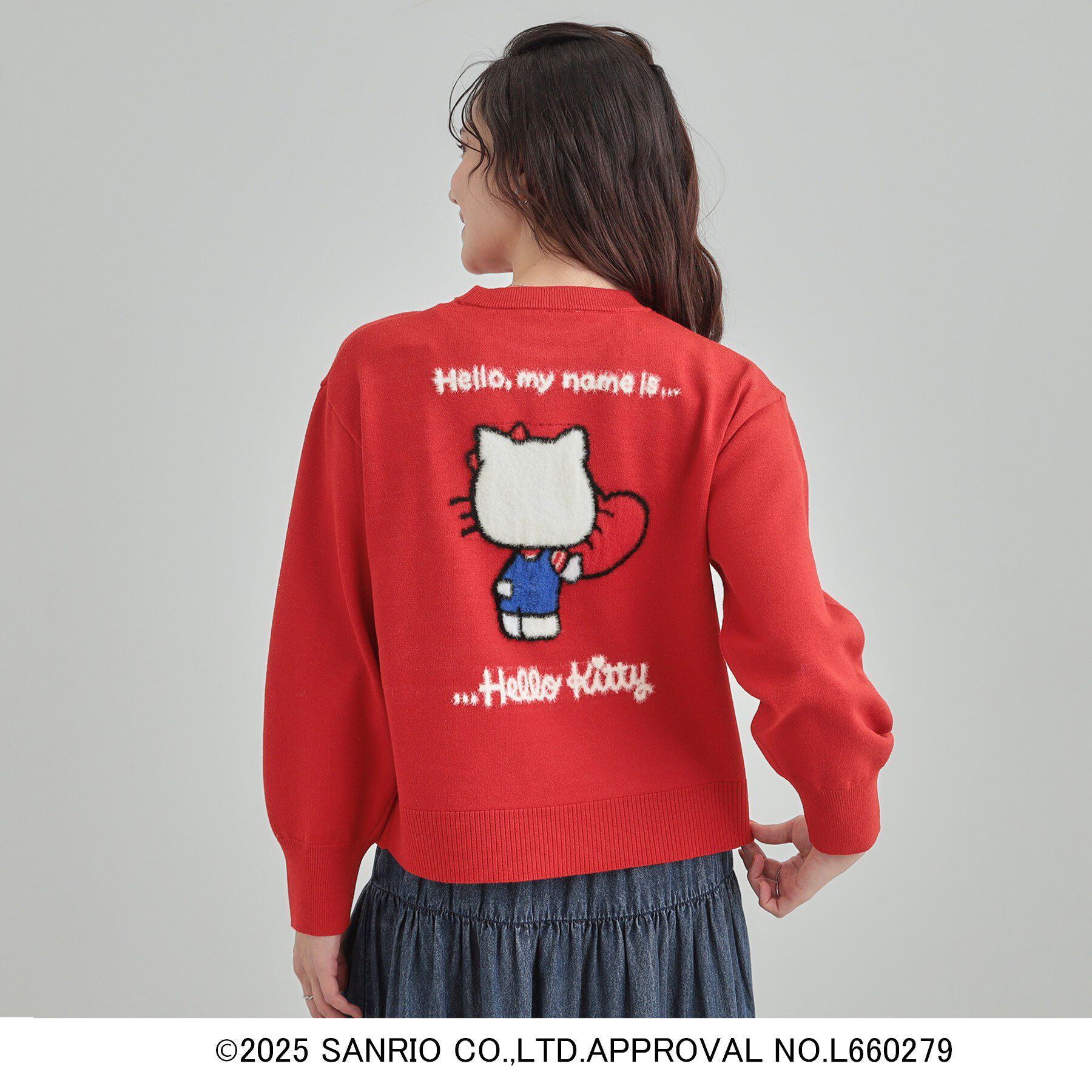 SHOO･LA･RUE「【HELLO KITTY コラボ】スウェットライクニット」|ニット・セーター|