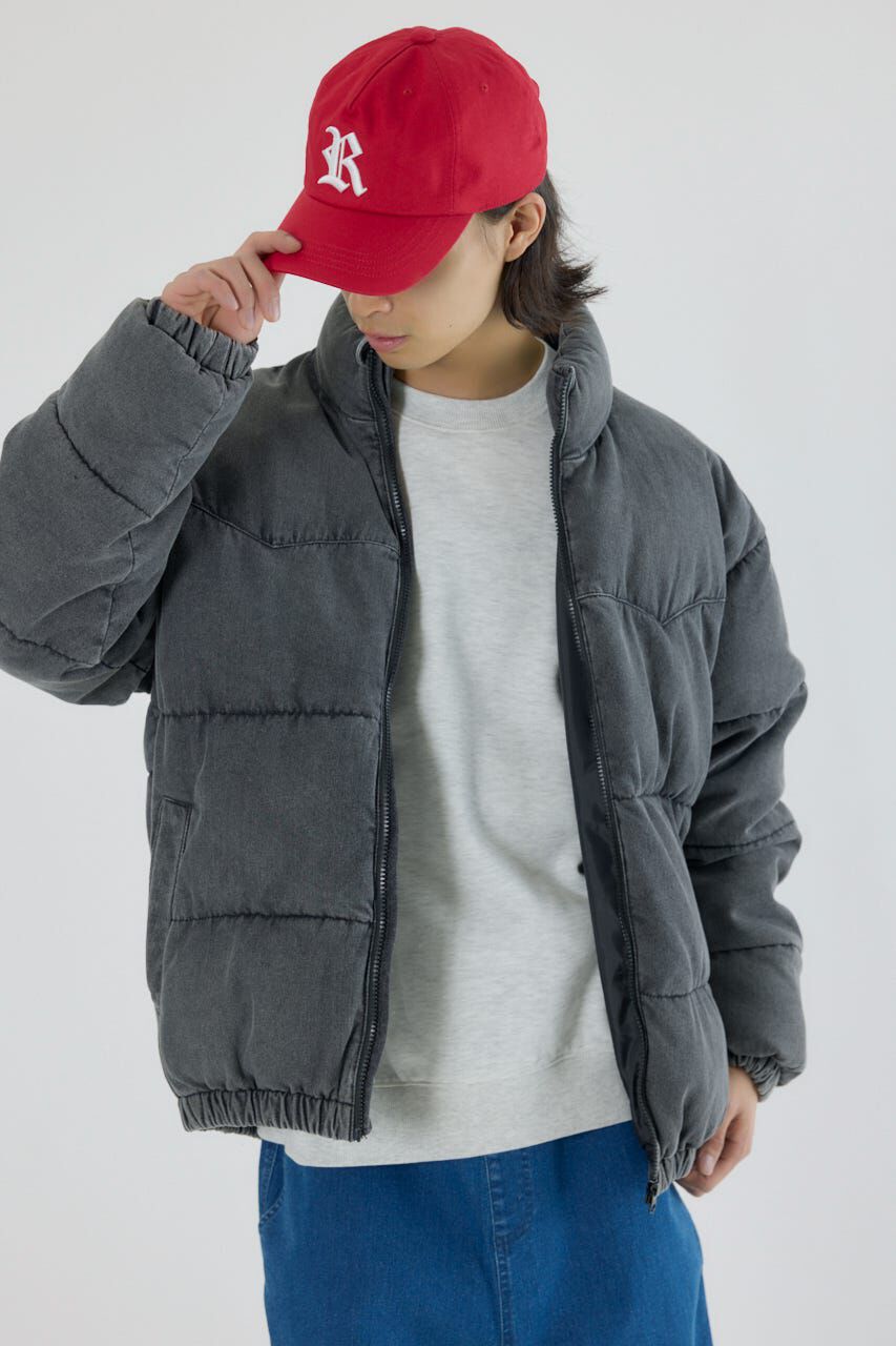 RODEO CROWNS「デニムパファージャケット」|その他|BLK