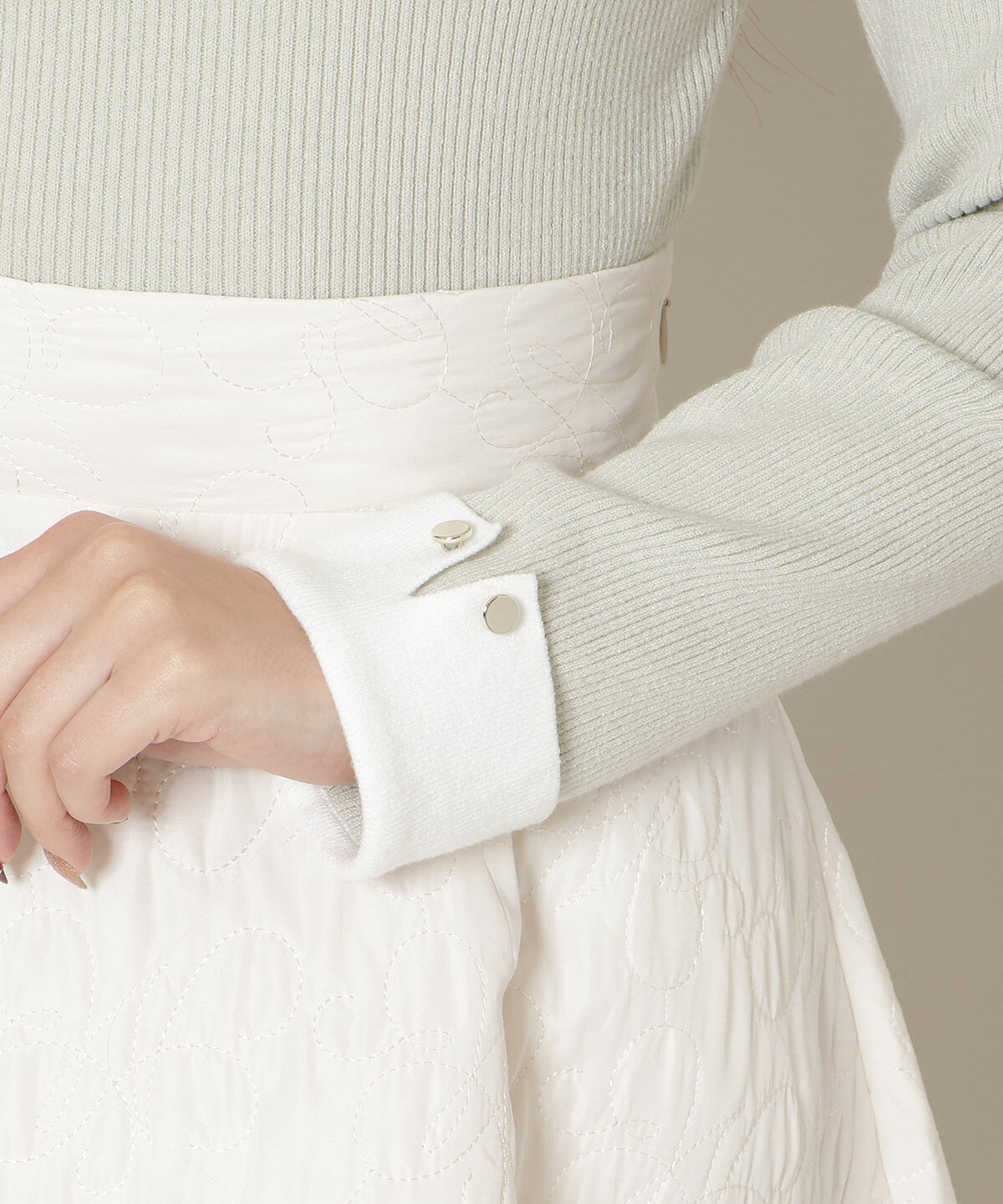 WILLSELECTION「ポロカラーリブニット」|ニット・セーター|