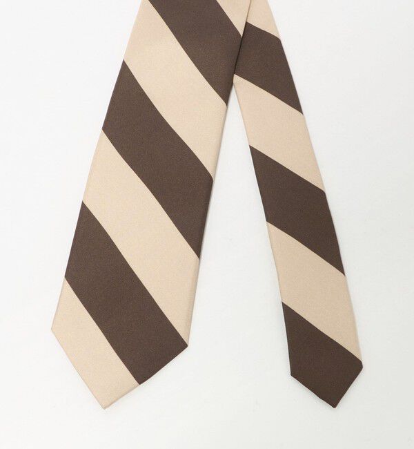 UNITED ARROWS green label relaxing「＜Luisa Esposito＞8.0cm スタンプ ストライプ1 ネクタイ」|ネクタイ・蝶ネクタイ|