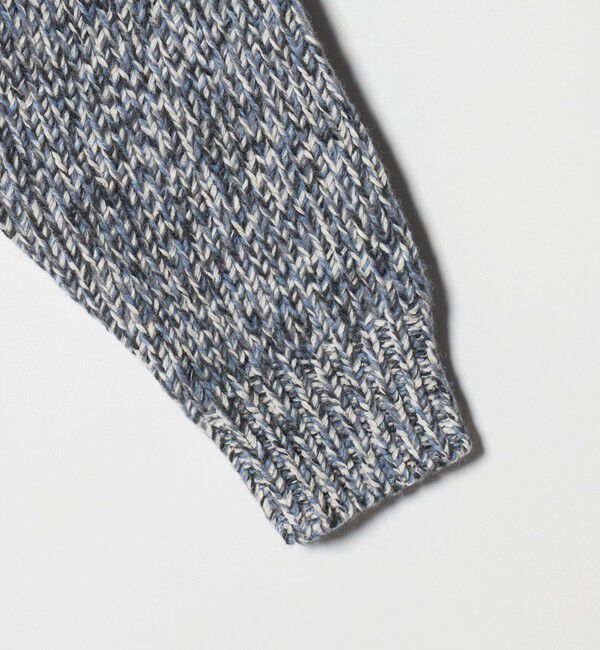 UNITED ARROWS green label relaxing「ミックス ヤーンローゲージ ロールネック ニット」|ニット・セーター|