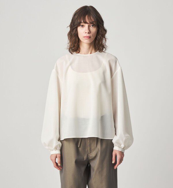 STEVEN ALAN「＜Steven Alan＞パフスリーブ ブラウス」|チュニック|