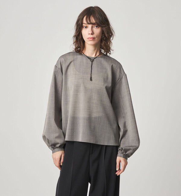 STEVEN ALAN「＜Steven Alan＞パフスリーブ ブラウス」|チュニック|MOCA