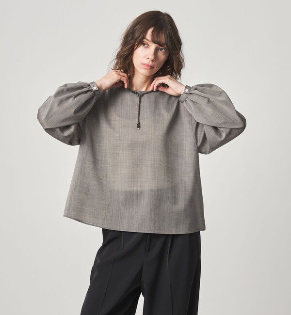 STEVEN ALAN「＜Steven Alan＞パフスリーブ ブラウス」|チュニック|