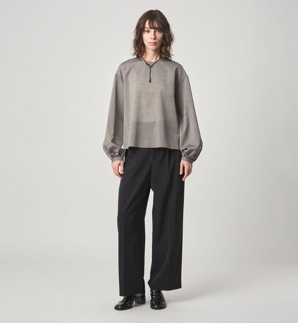 STEVEN ALAN「＜Steven Alan＞パフスリーブ ブラウス」|チュニック|