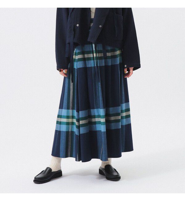 BEAMSBOY「ビッグ タータン スカート」|スカート|