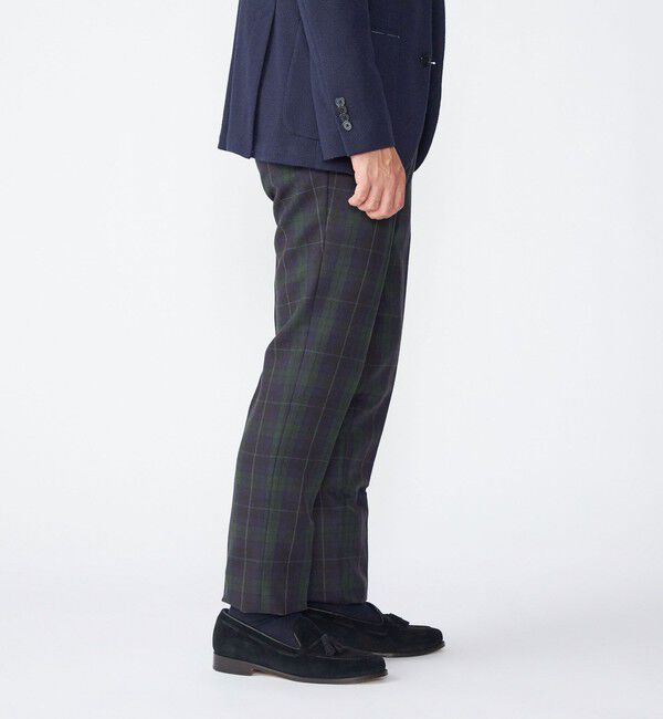 SHIPS「SHIPS: BRADFORD SYSTEM SHIPSタータン スラックス」|チノ|