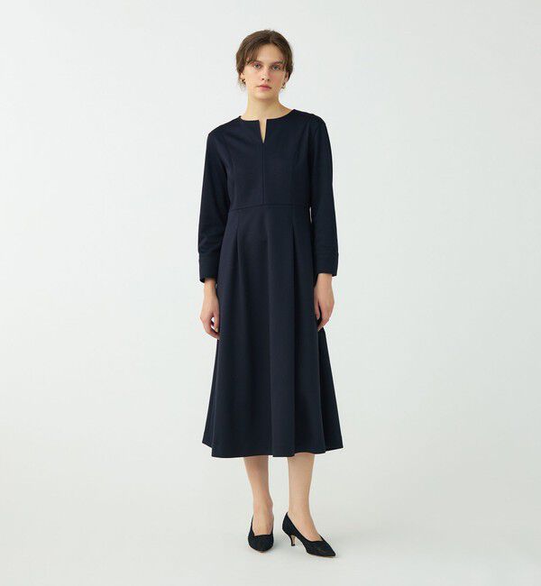 Ballsey「コットンアムンゼン フィット＆フレアワンピース」|ワンピース|