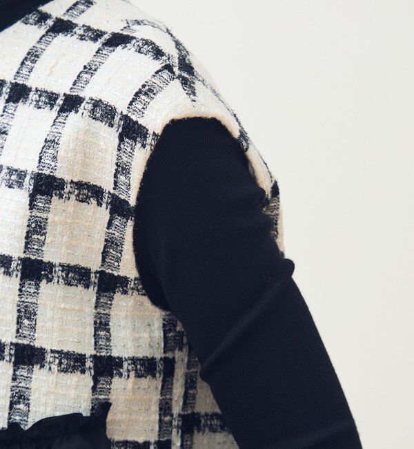 TOMORROWLAND collection「タッタースパンコール ティアードフリルトップス」|その他|