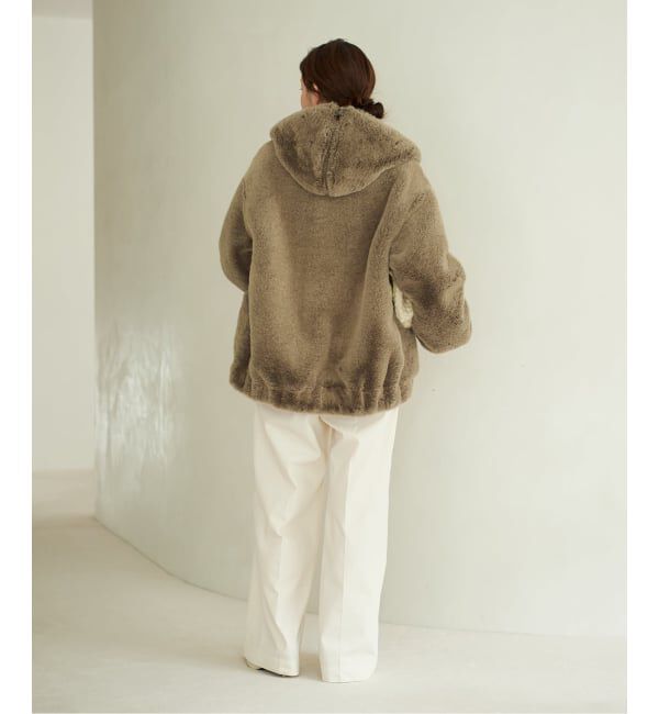 新品 匿名配送 Plage ヴィーガンコード FAUX FUR ブルゾン Vegancode / ヴィ―ガンコード FAUX FUR ブルゾン（Plage）｜ルミネの