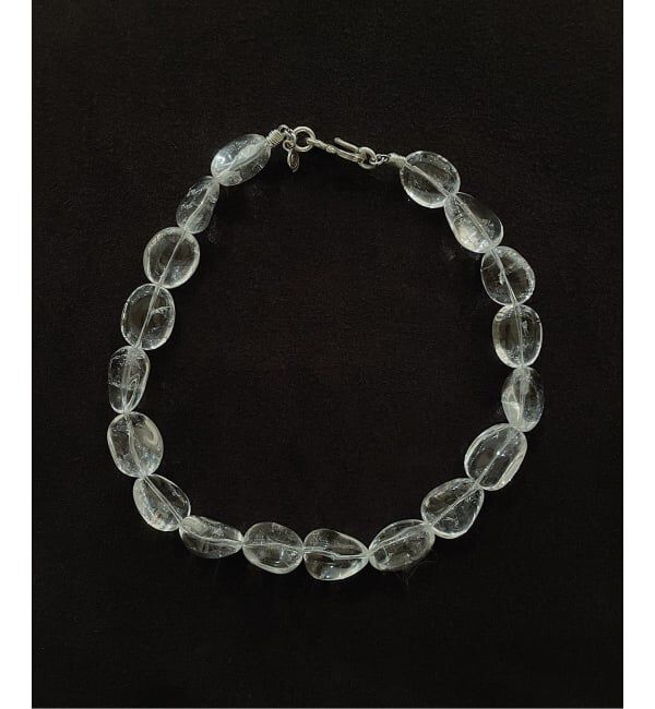 IENA LA BOUCLE「《追加》Y.A.Acc/ワイエーアク クリスタルスモールネックレス」|ネックレス|