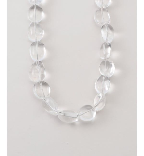 IENA LA BOUCLE「《追加》Y.A.Acc/ワイエーアク クリスタルスモールネックレス」|ネックレス|