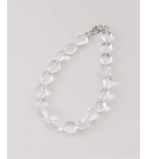 IENA LA BOUCLE「《追加》Y.A.Acc/ワイエーアク クリスタルスモールネックレス」|ネックレス|