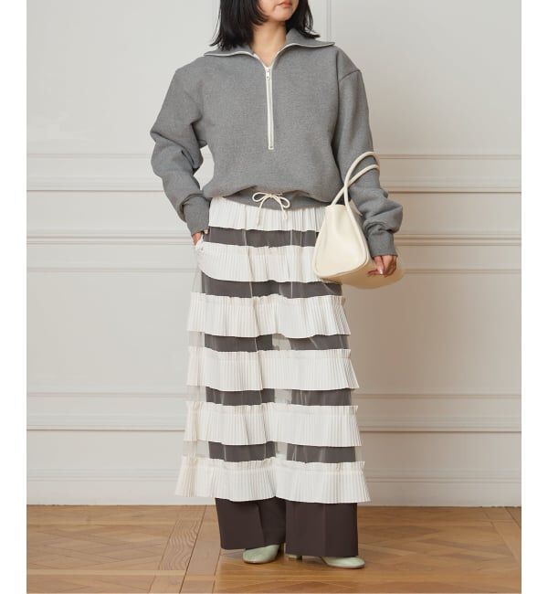 IENA LA BOUCLE「IENA LA BOUCLE ダンダンプリーツスカート」|スカート|