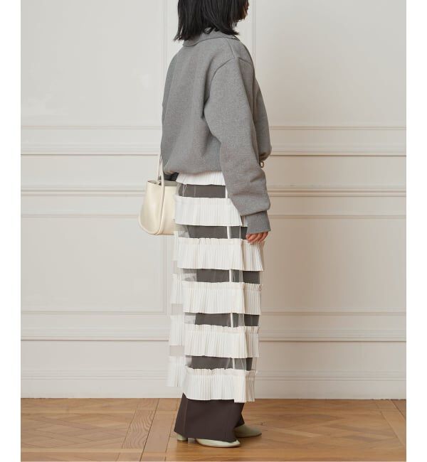 IENA LA BOUCLE「IENA LA BOUCLE ダンダンプリーツスカート」|スカート|
